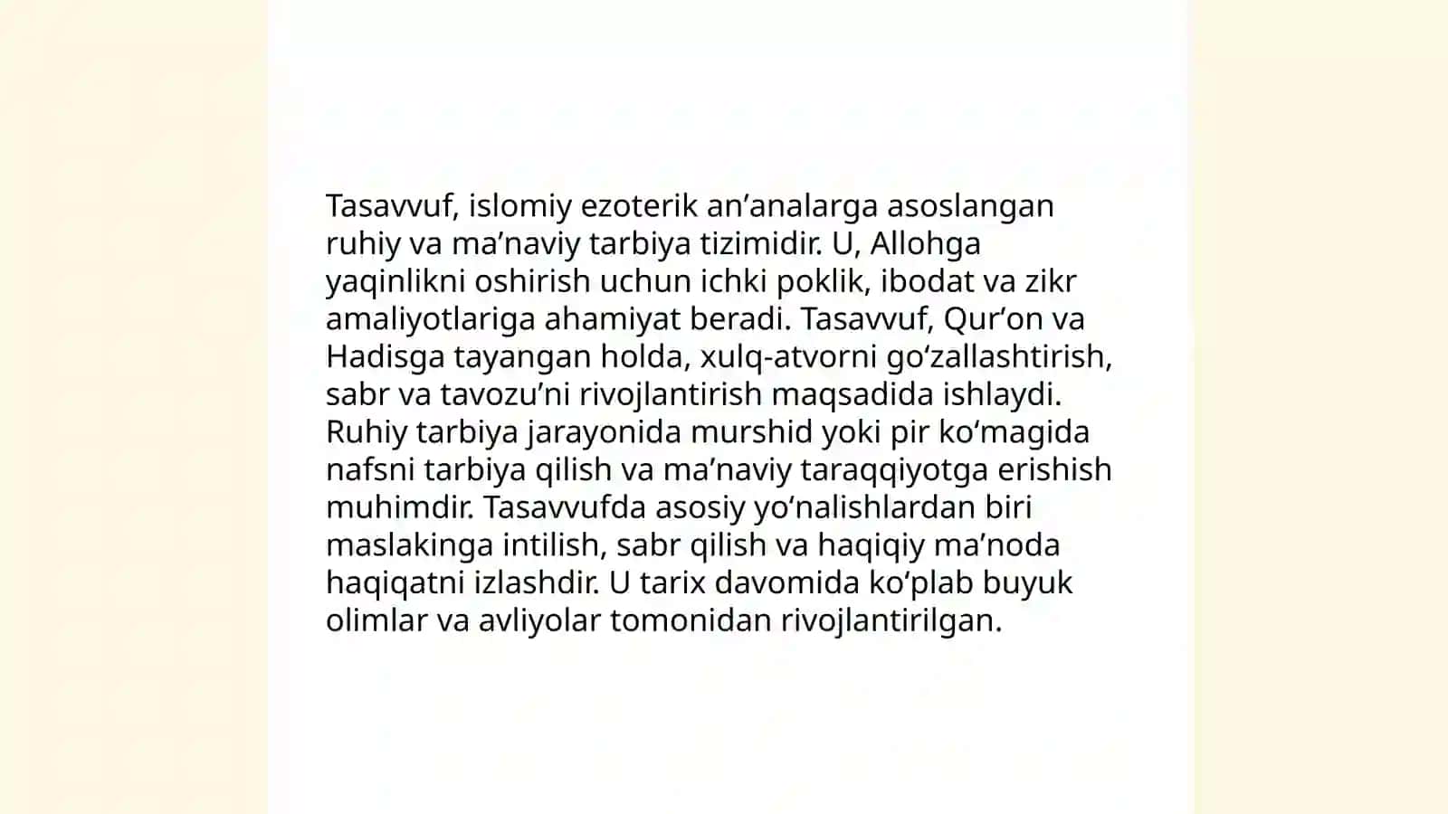 Tasavvuf Falsafasining Mafkuraviy Funksiyasi 4