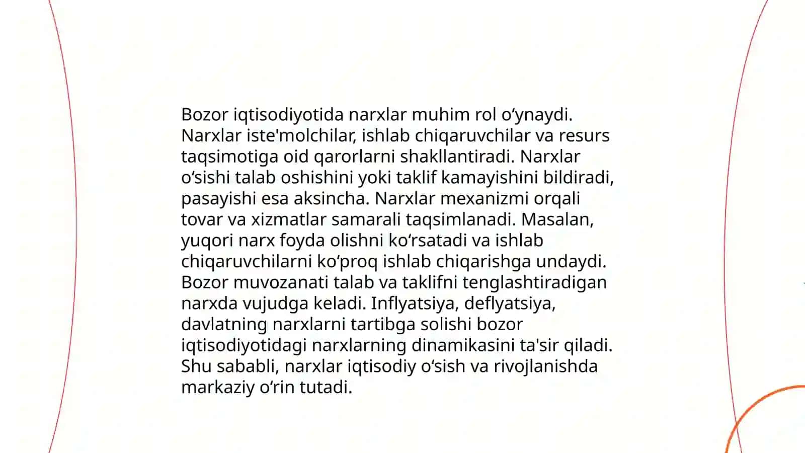 Bozor mexanizmlari va narx belgilash 4