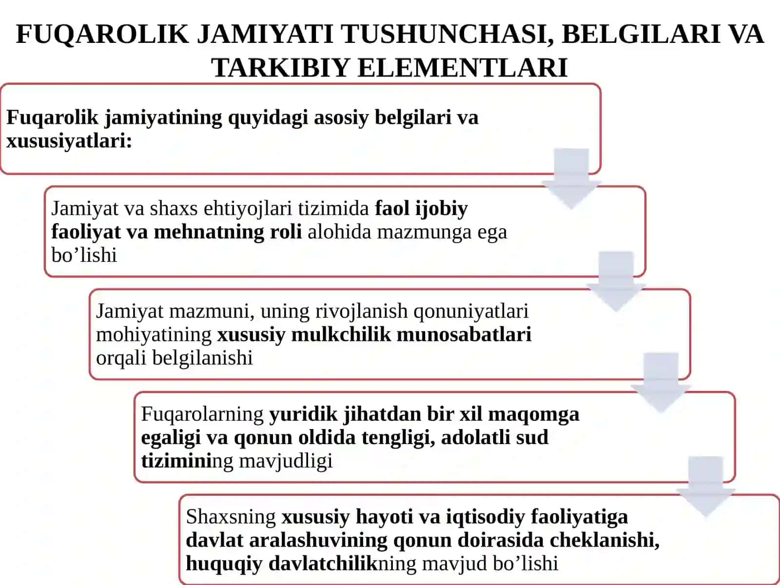 Davlat va huquqning rivojlanish va istiqbol yo’llari 4