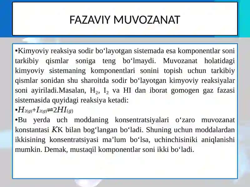Fazaviy muvozanat. Birinchi va ikkinchi tur fazaviy o‘tishlar 4