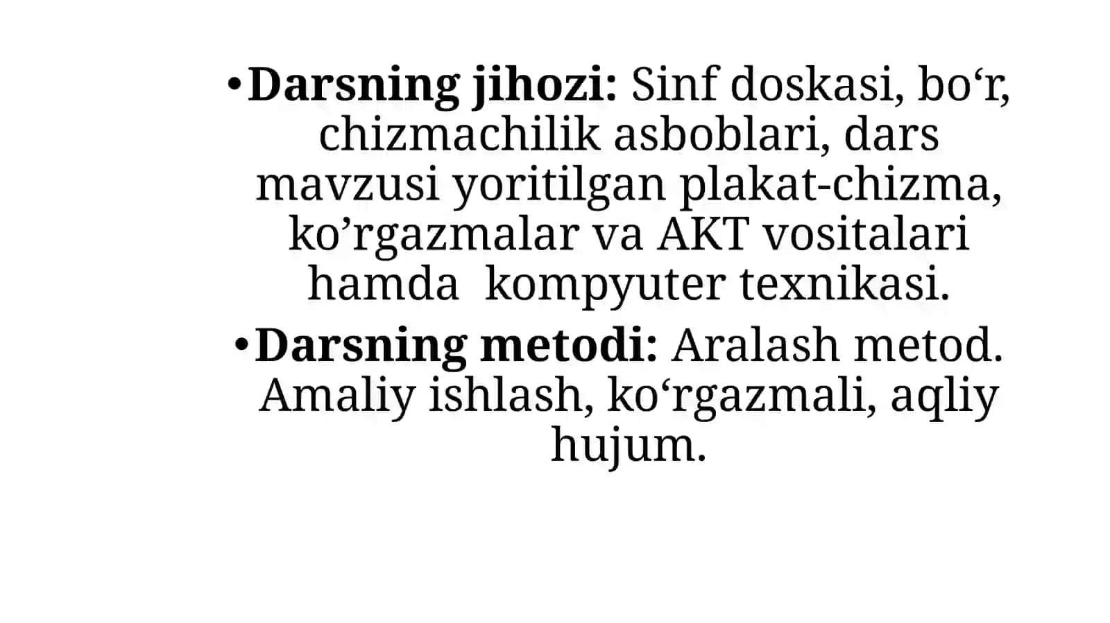 9-sinf Chizmachilik fanidan Qurilish chizmalari haqida umumiy ma'lumot mavzusida ochiq dars ishlanma 4