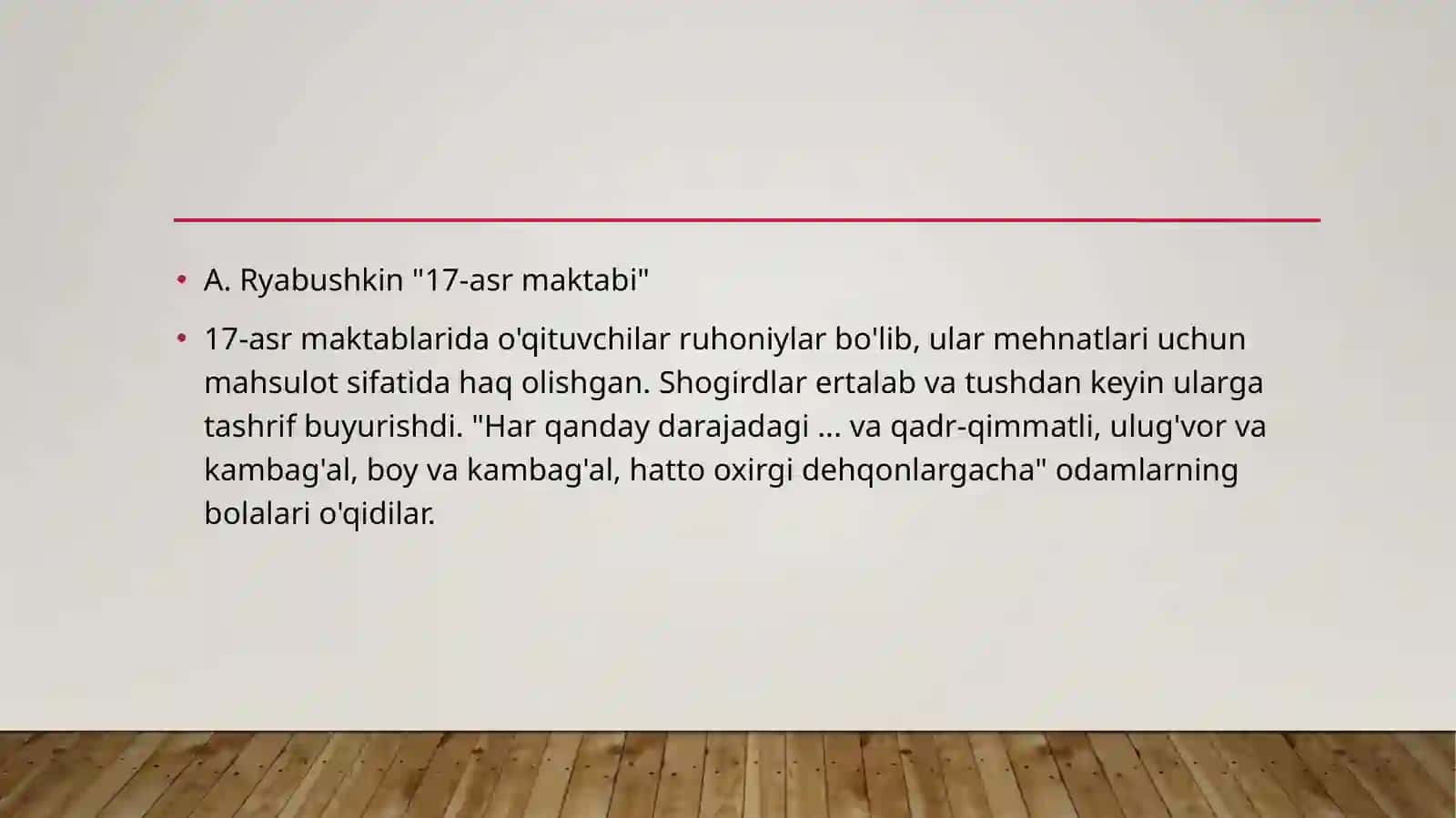 Pedagogika tarixi. 17-18-asrlarda Gʻarbiy Yevropada taʼlimning rivojlanishi 4