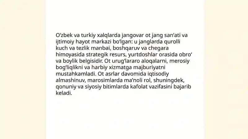 Jangovar ot obrazining tarixiy asoslari va badiy tahlili 4