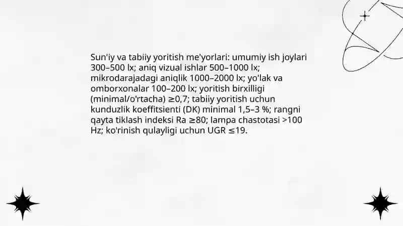 Mehnat gigiyenasi meʼyorlari 4