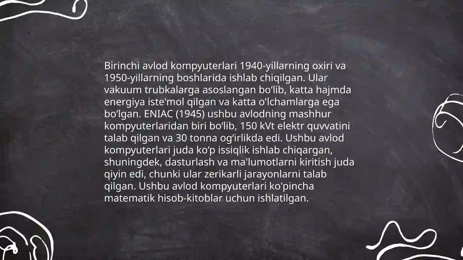 Zamonaviy kompyuterlar tarixi ishlash prinsiplari va arxetekturasi 4
