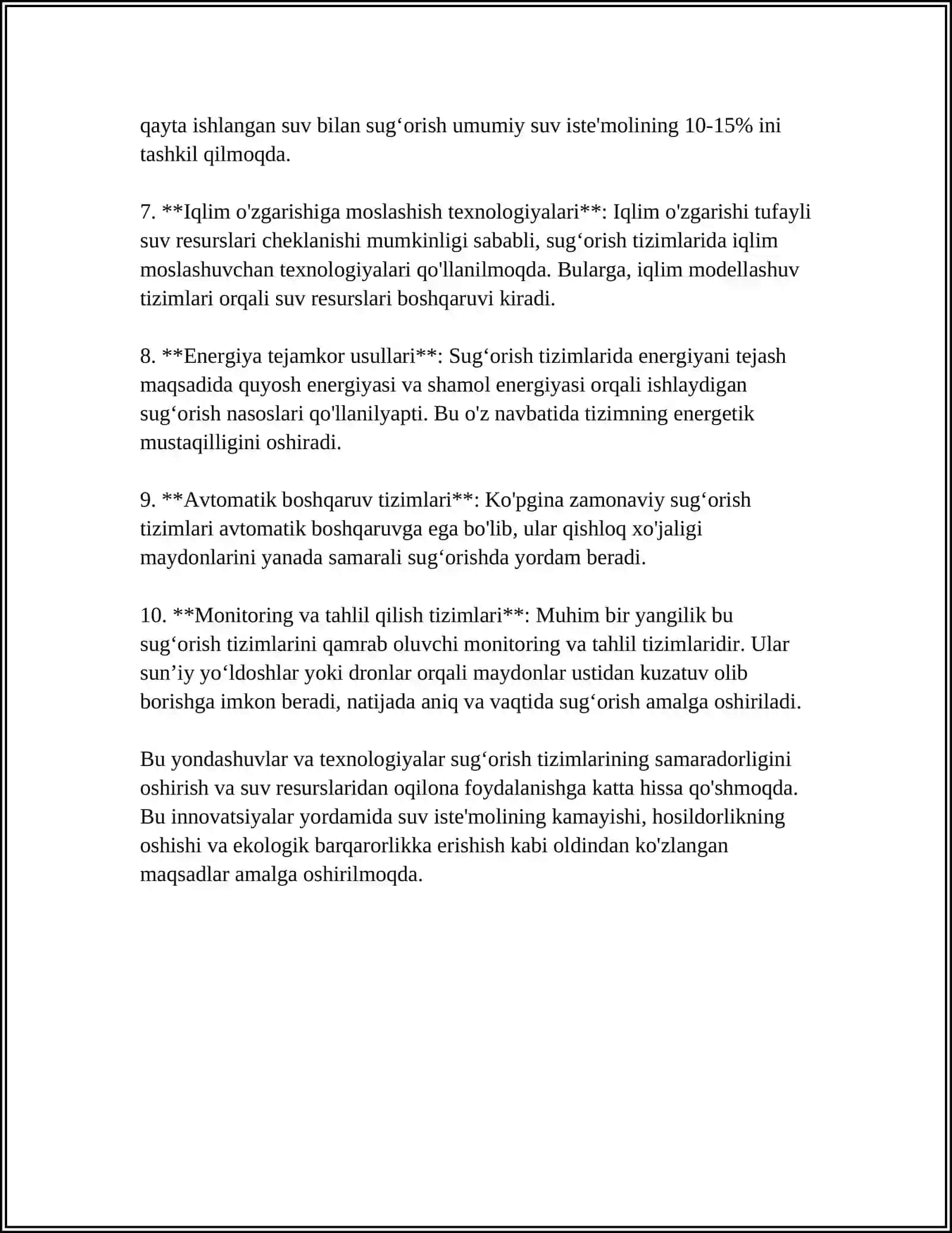 MUSTAQILLIK YILLARIDA QISHLOQ XOʻJALIGI SOHASIDAGI OʻZGARISHLAR 4