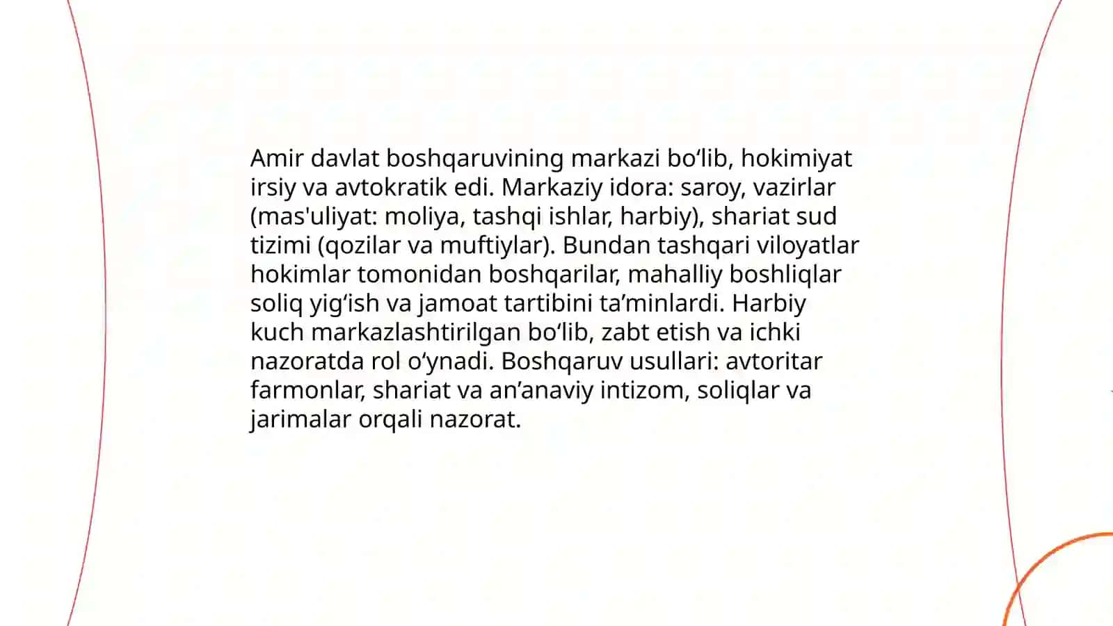 Buxoro xonligi Buxoro amirligi haqida 4