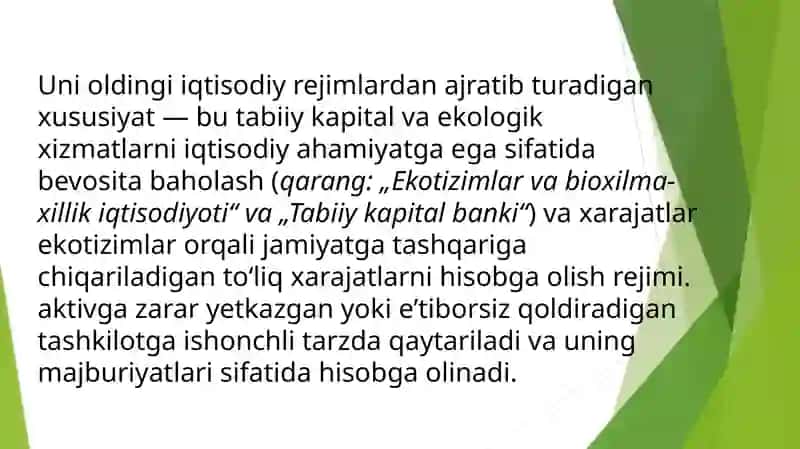 Yashil iqtisodiyot va barqaror rivojlanish 4