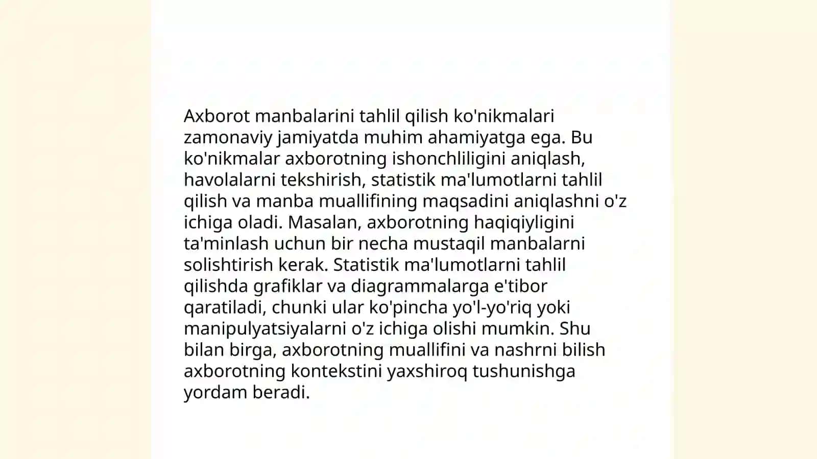Mediasavodxonlikni rivojlantirish yo'llari 4