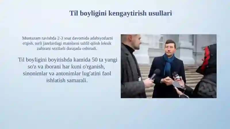 Nutq madaniyatini rivojlantirish 4