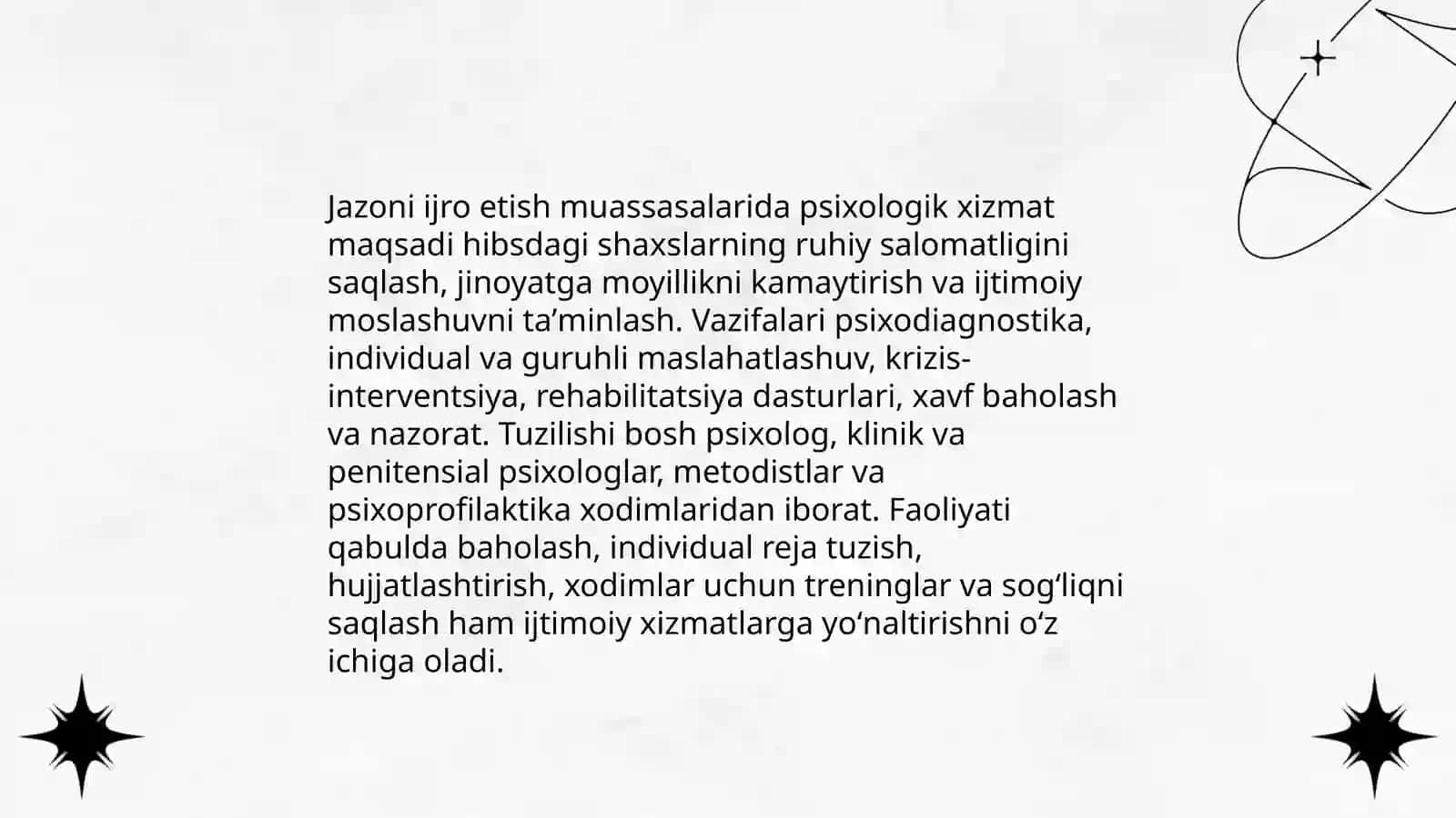 Penitensial psixologiya amaliy yutidik psixologiya tarmogʻi sifatida 4