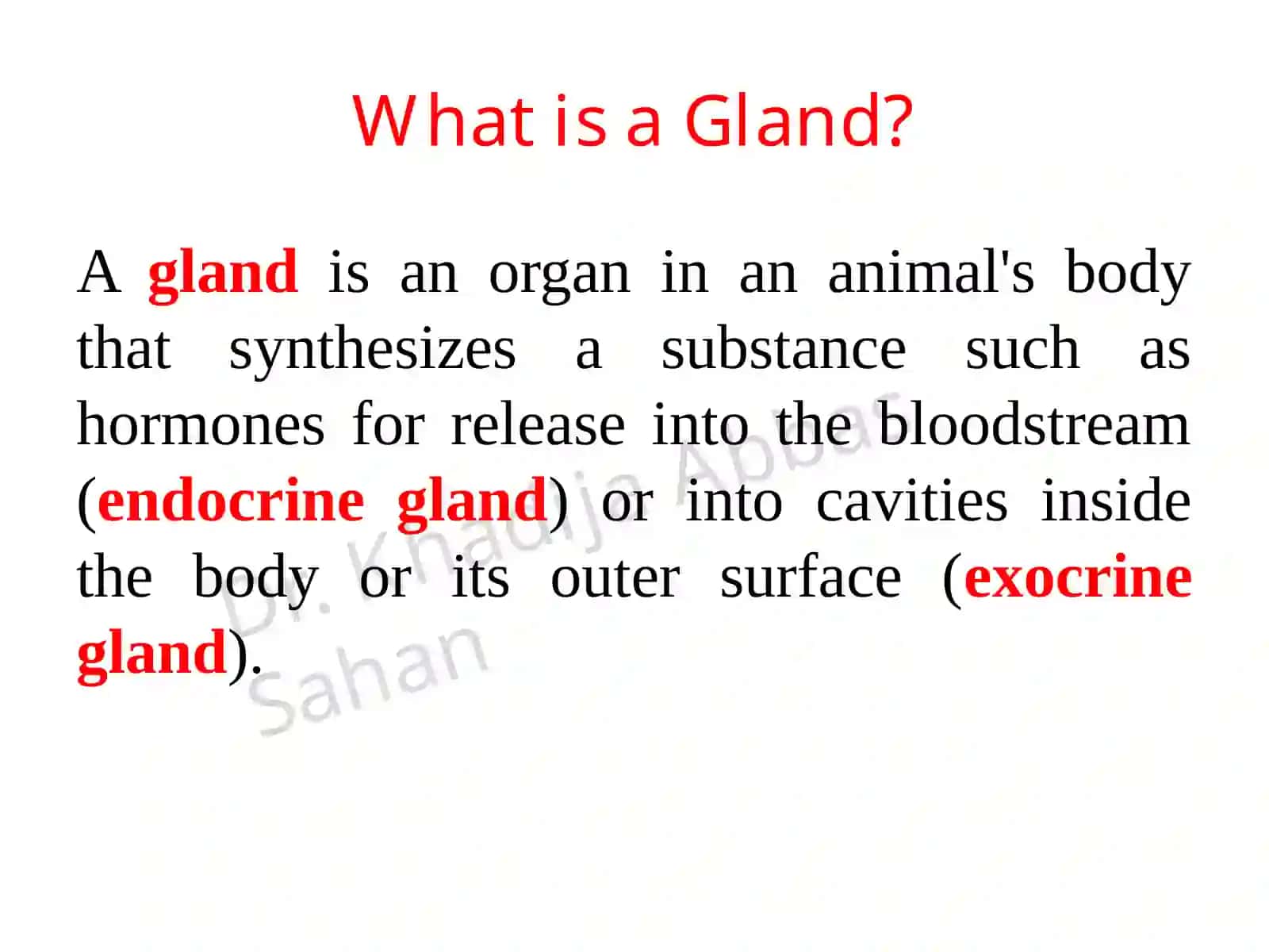 Glandular Epithelium 4