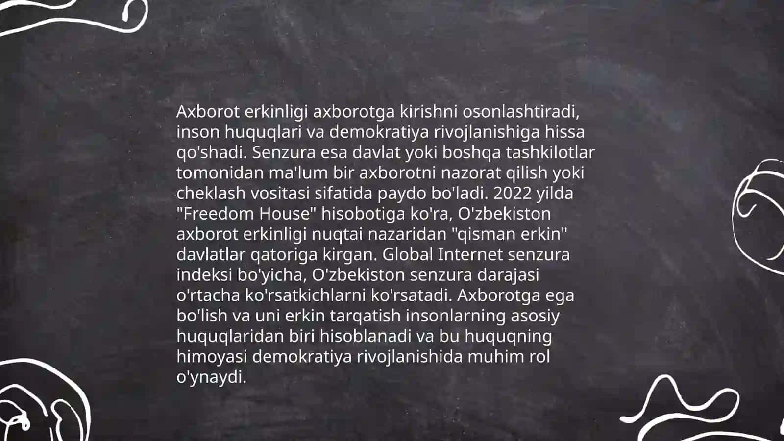 Ommaviy axborot vositalarining huquqiy maqomi 4