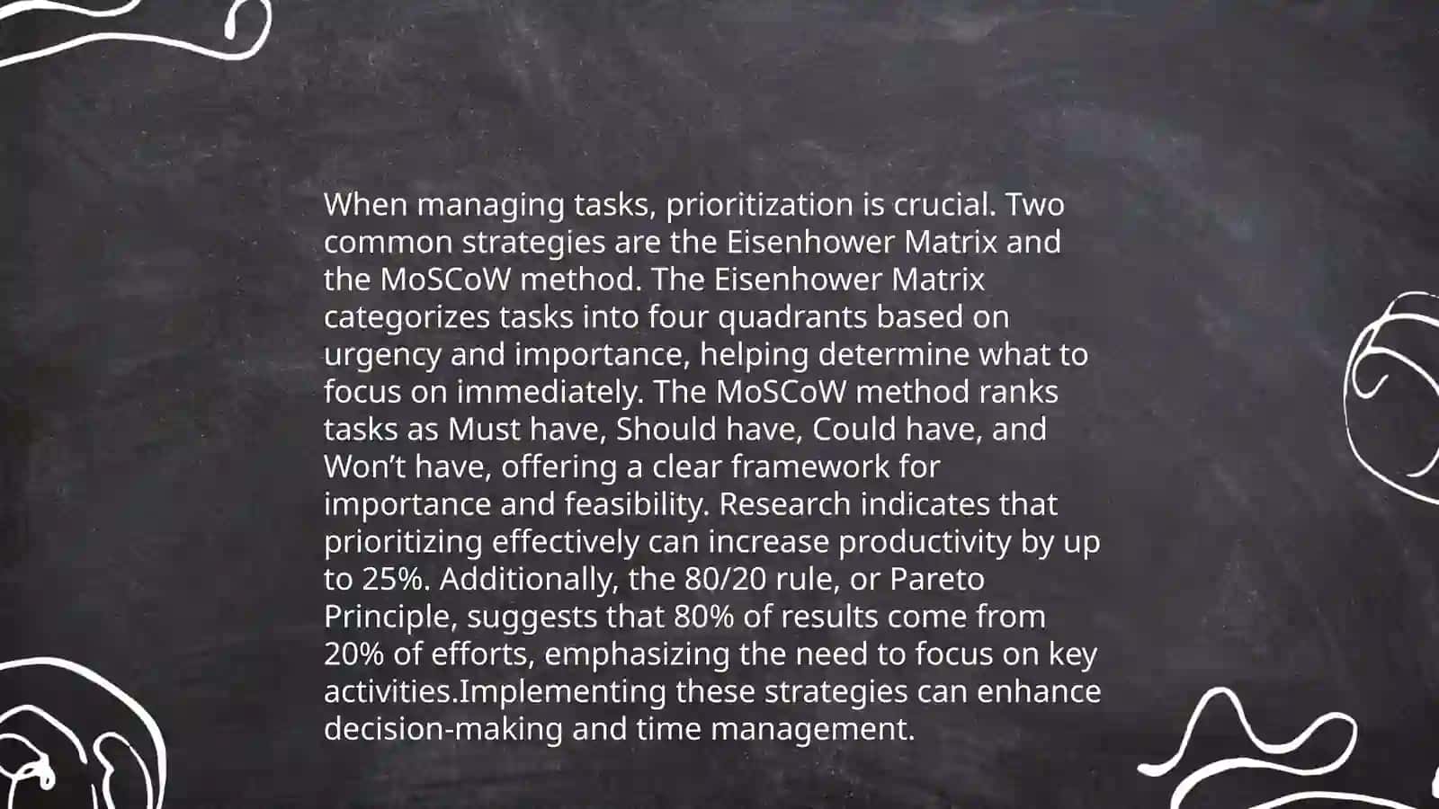 Strategist for managing time during the test 4