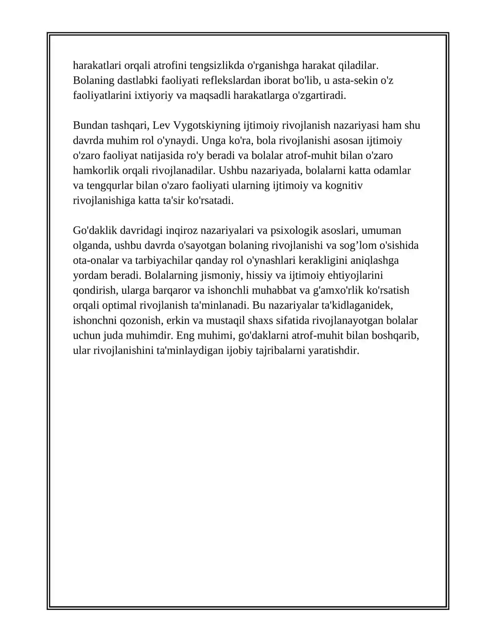INQIROZ DAVR SIFATIDA GO'DAKLIK DAVRI 4