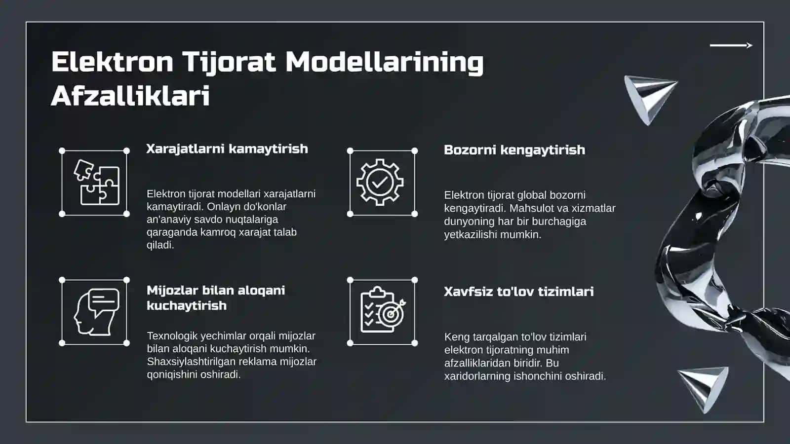 Elektron Tijorat Modellarining Turlari 4