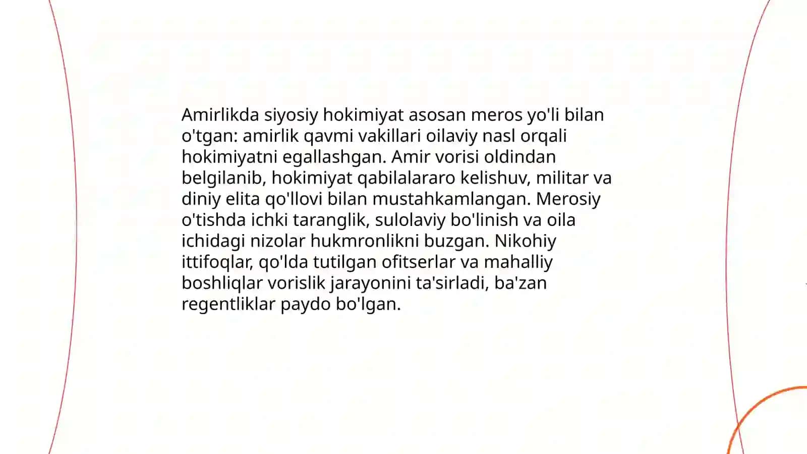 Buxoro amirligida ijtimoiy va siyosiy hayot 4