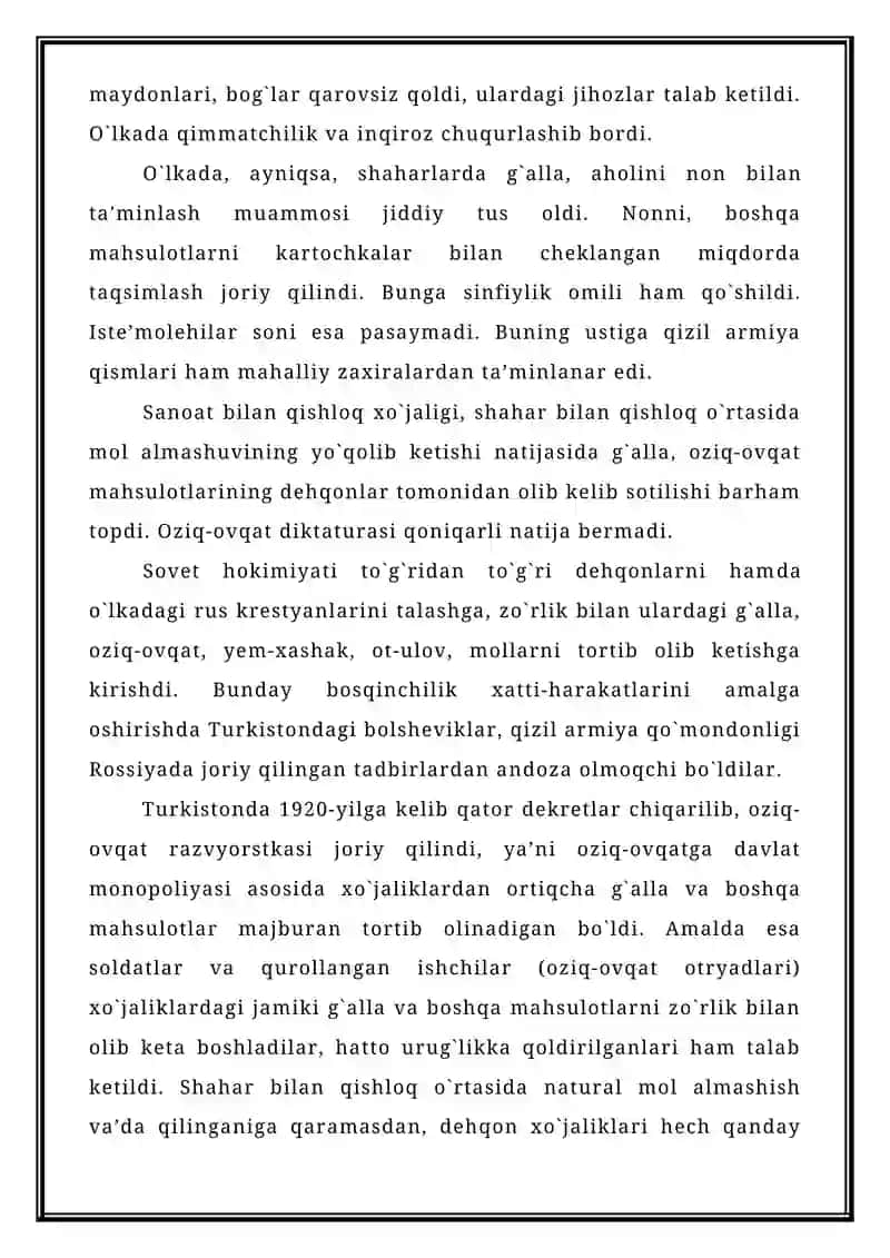 ASRIY XO`JALIK JARAYONLARINING BUZILISHI VA IQTISODIY INQIROZ 4