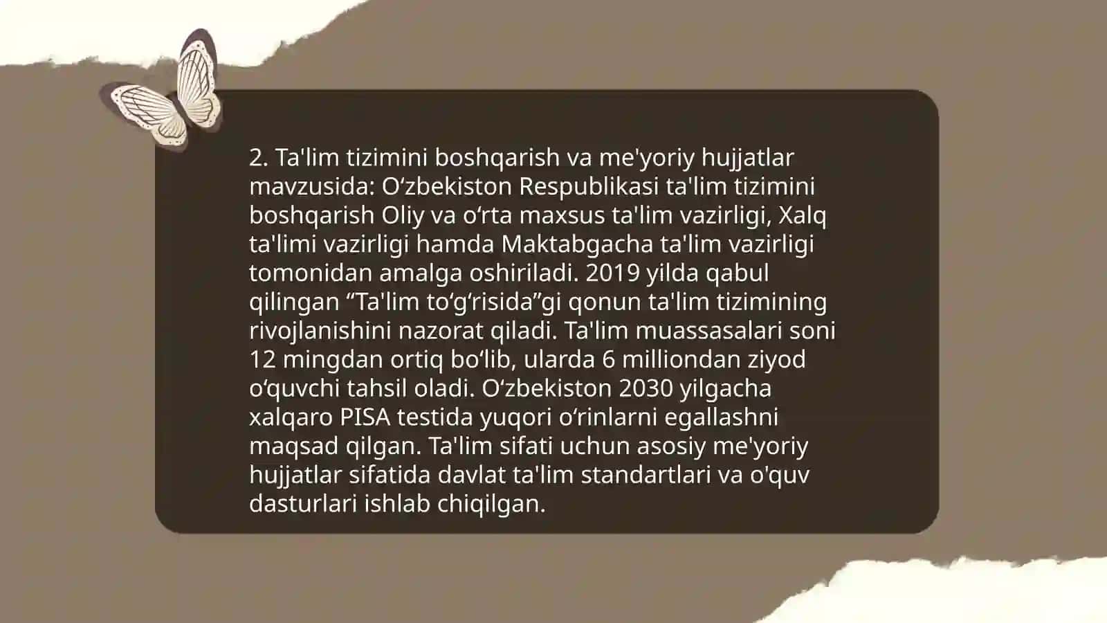 Ta'lim siyosati va huquqiy asoslar 4