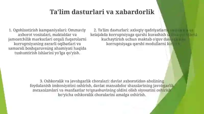Maktabda Karrupsion Holatlarga Olib Boruvchi Omillarni Bartaraf Etish 4