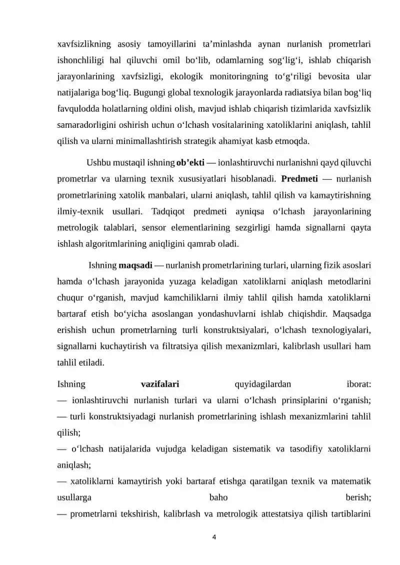 Nurlanish prometrlarining turlari hamda xatoliklarini aniqlash usullari 4