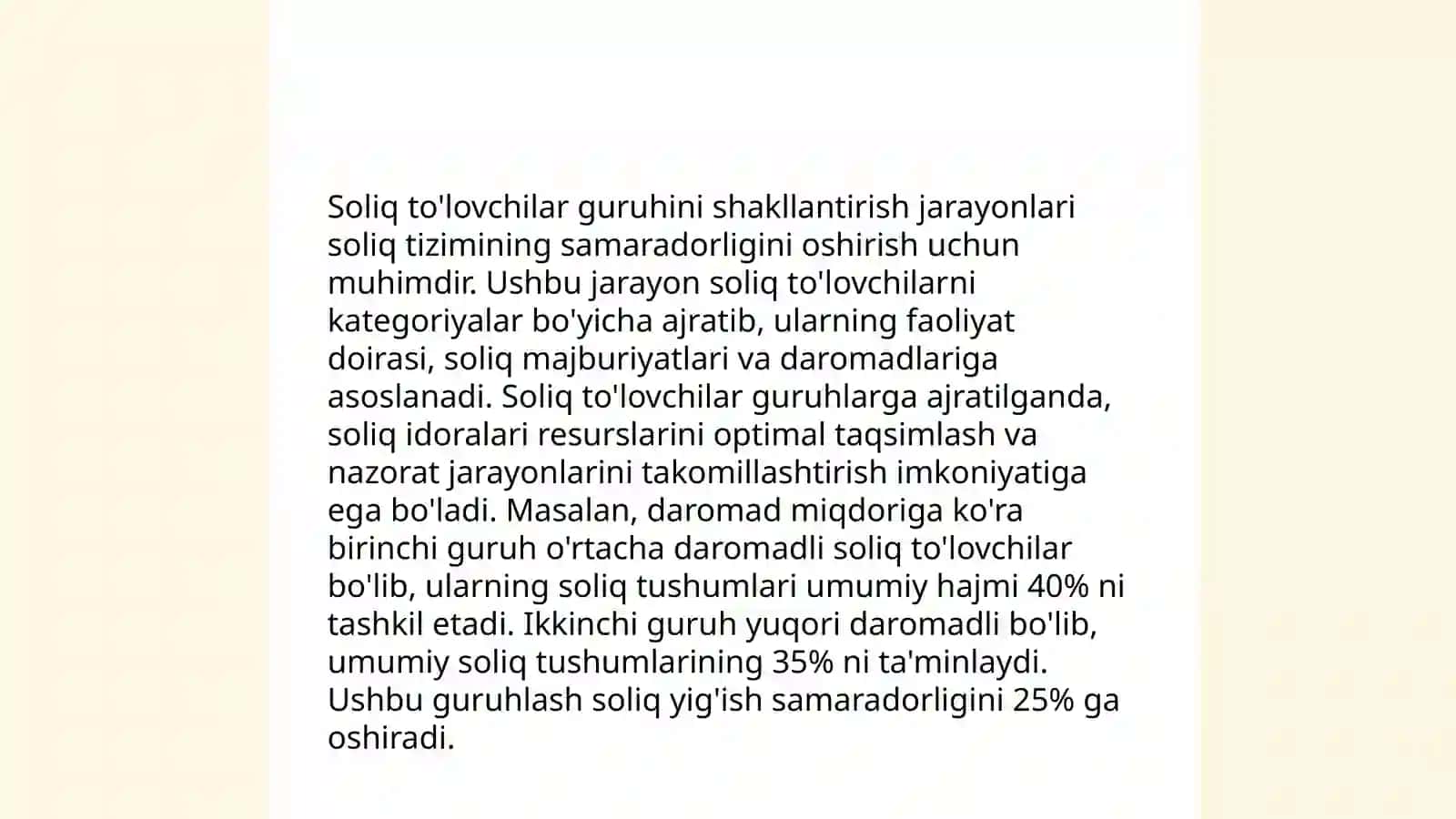 Konsalidatsiyashgan soliq to'lovchilar guruhini shakllantirish tartibi 4