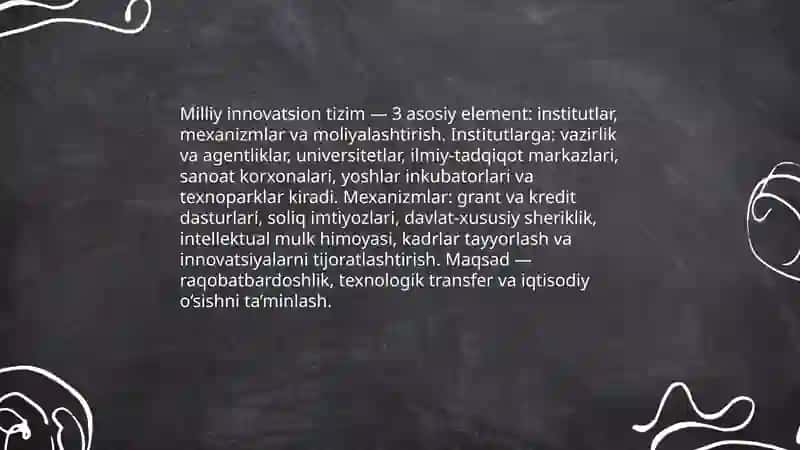Innovatsion Siyosatning Iqtisodiy Asoslari 4
