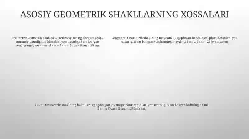 Geometrik Shakllar Va Ularning Xossalari 4