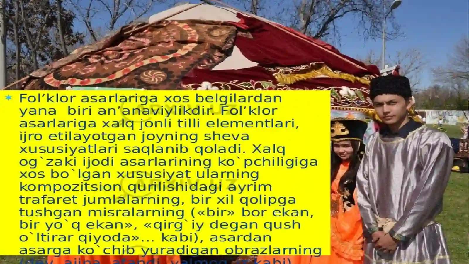 Boshlang’ichsinf tarbiyaviy jarayonida xalq og’zaki ijod namunalariidan foydalanish 4