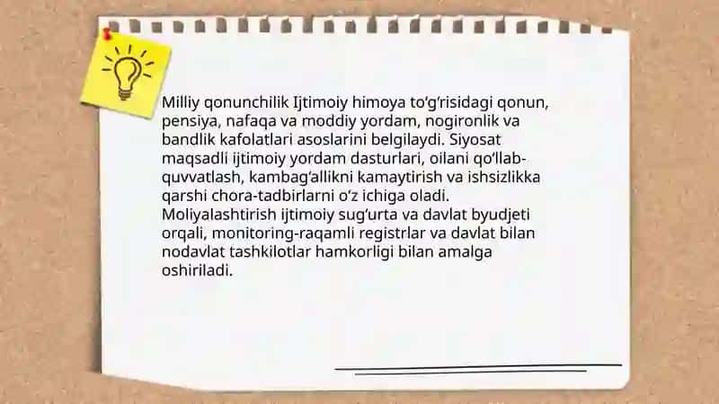 Davlat va nodavlat tashkilotlarning ijtimoiy himoya tizimi 4