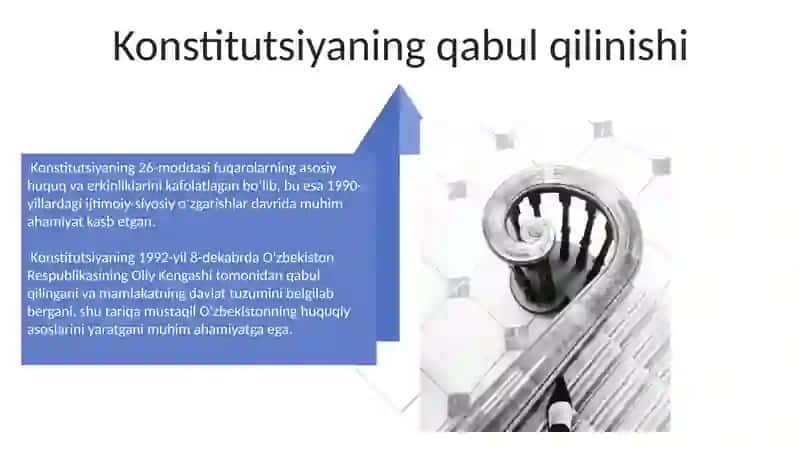 Konstitutsiyaning tarixiy rivojlanish bosqichlari 4