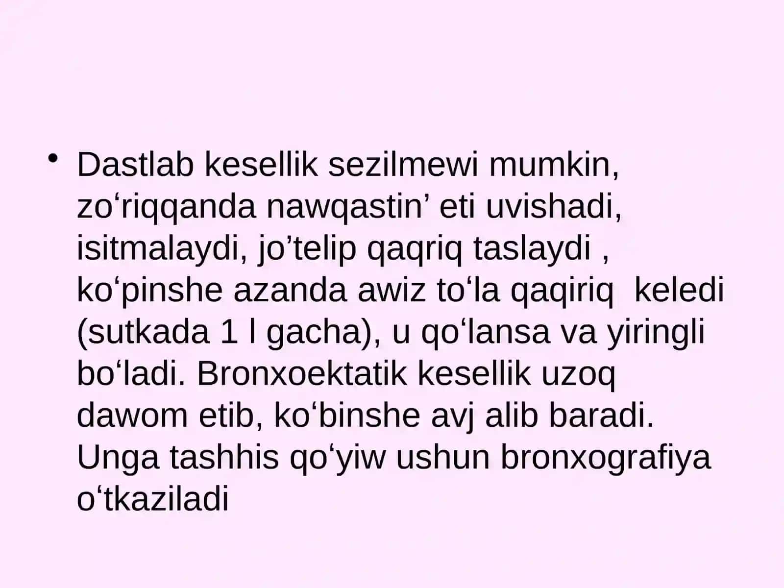 Bronxoektatik Kesellik Diagnostikasi 4