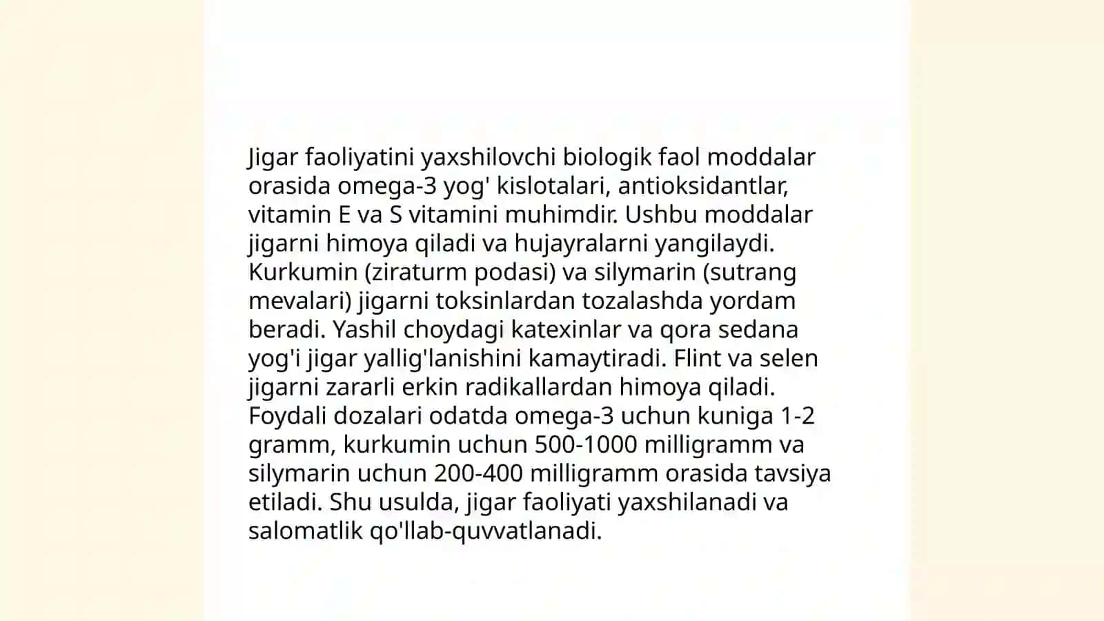 Jigar faoliyatiga tasir etuvchi dori vositalar. Gepatoprotektorlar 4