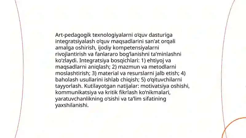 Art-pedagogik texnologiyalar 4
