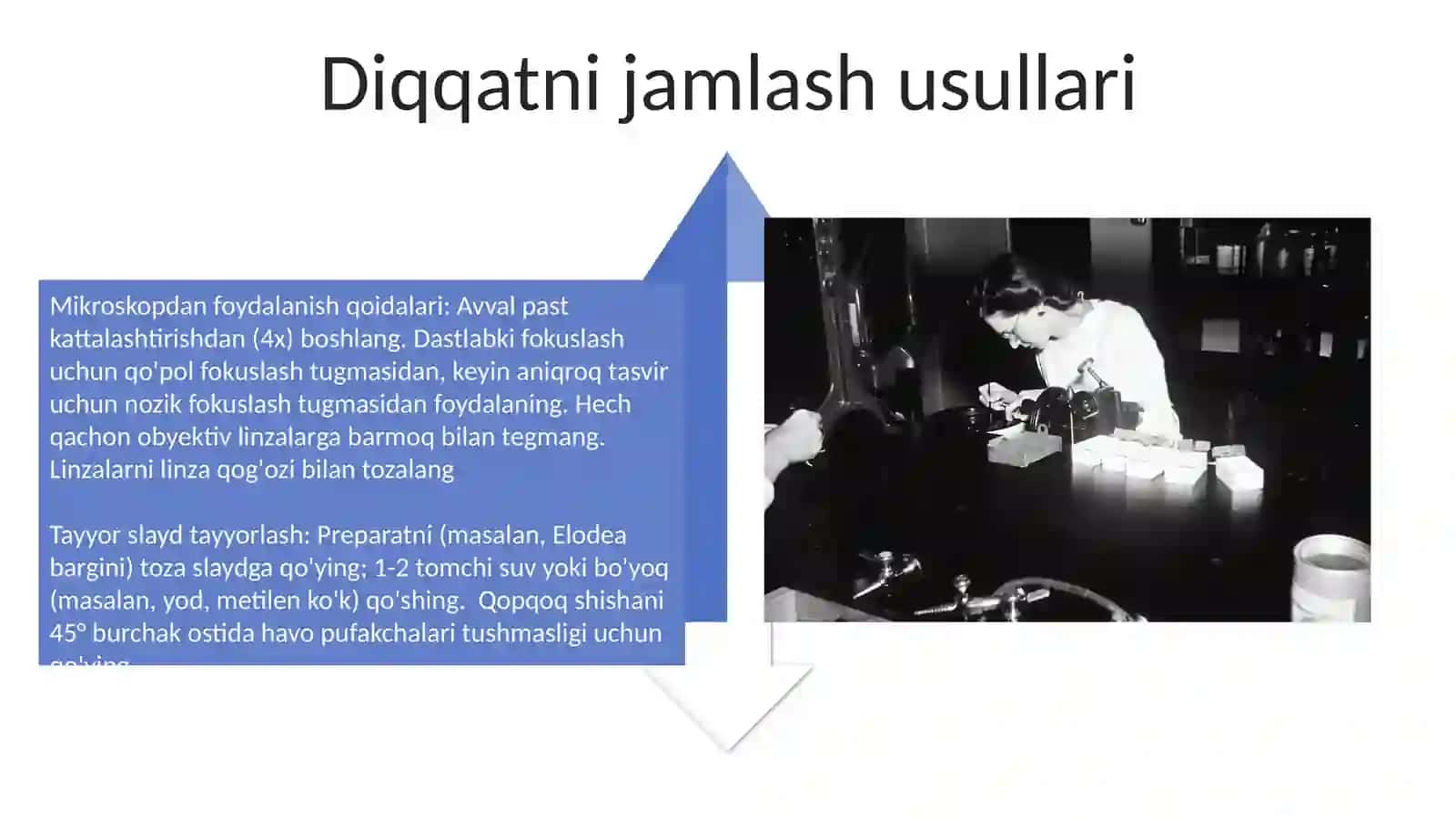 Mikroskoplarga kirish 4