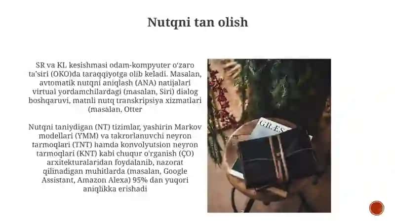 Kompyuter lingvistikasi yo'nalishlari 4