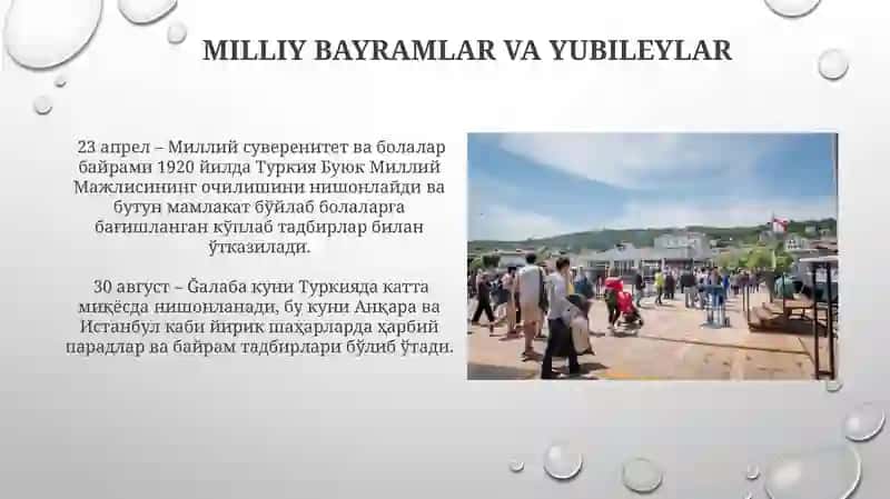 Turkiya davlatining ommaviy tadbirlari 4
