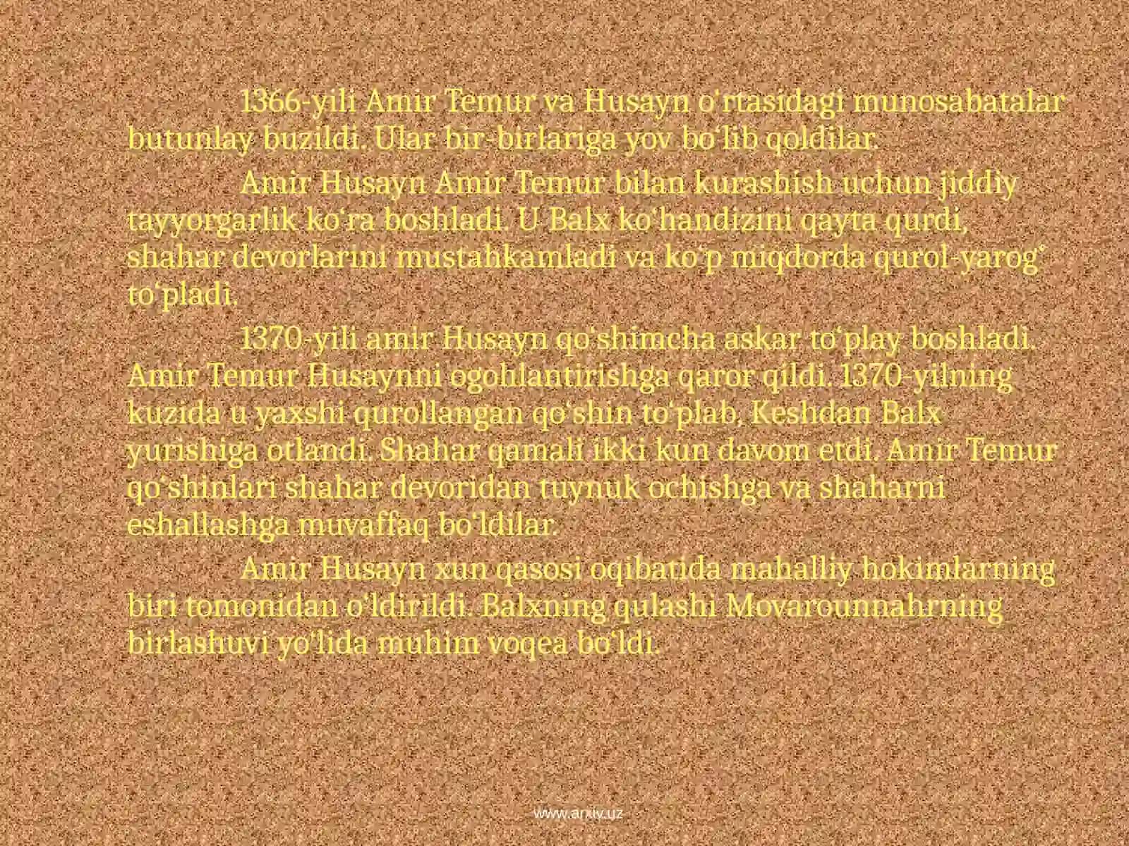 Temurtuzuklari 4
