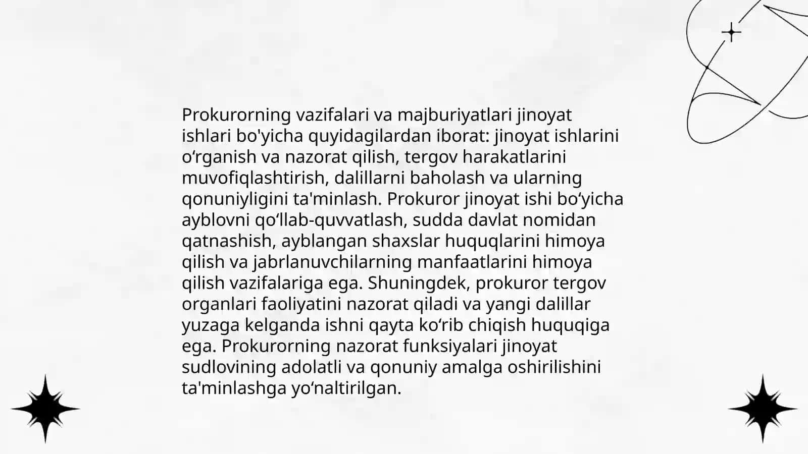 Prokurorning ishtiroki sudlarda jinoyat ishlari 4