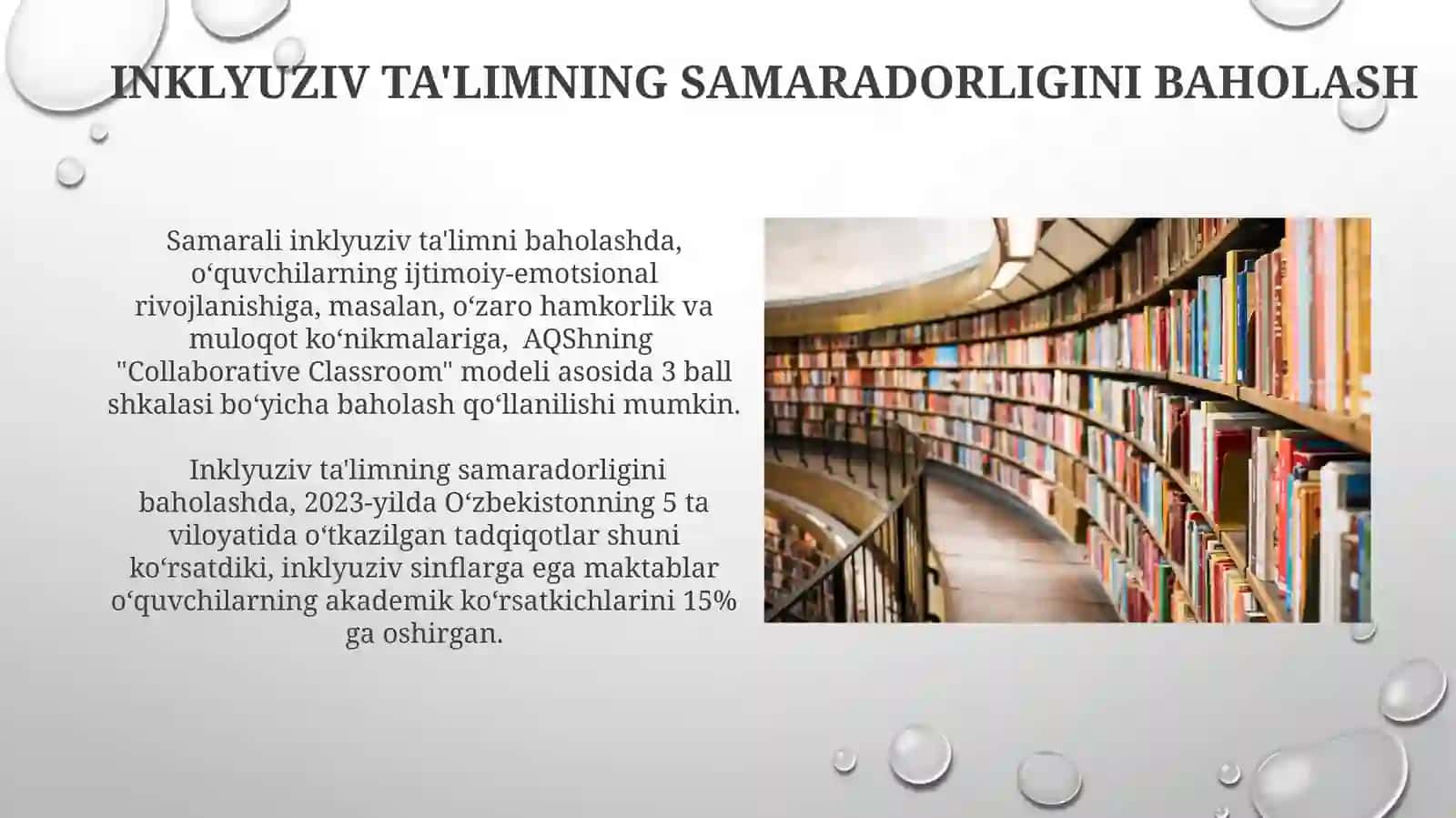 Inklyuziv ta'limda sinfxonalarida dars jarayonini moslashtirish 4