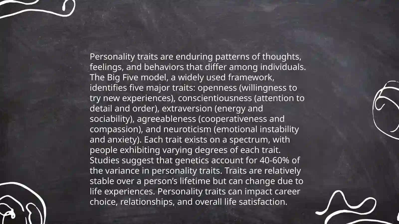 Big Five Personality Traits 4