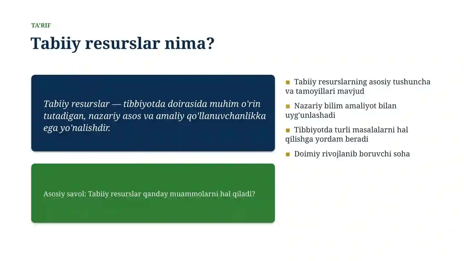 Tabiiy resurslar 4