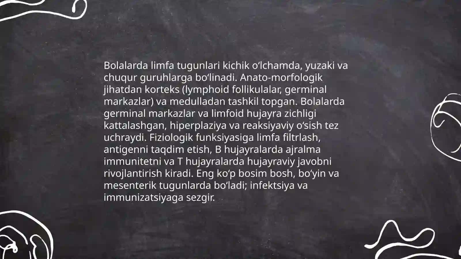 Bolalarda immun tizim a'zolarining anotomo-fiziologik hususiyatlari 4