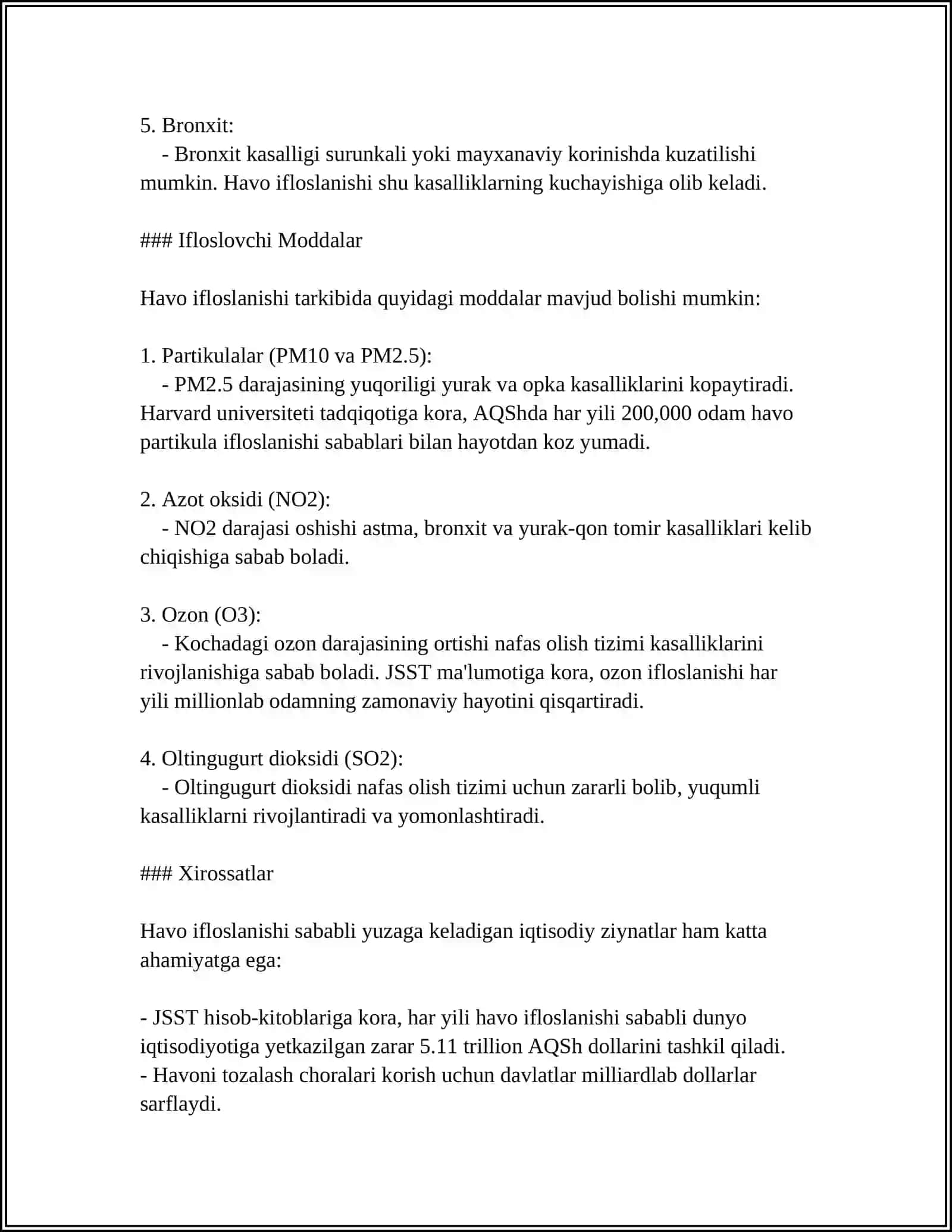 BIOGEN ELEMENTLAR KONSENTRATSASINI O'ZGARISHI BILAN BOG'LIQ ENDEMIK VA KASB KASALLIKLARI 4