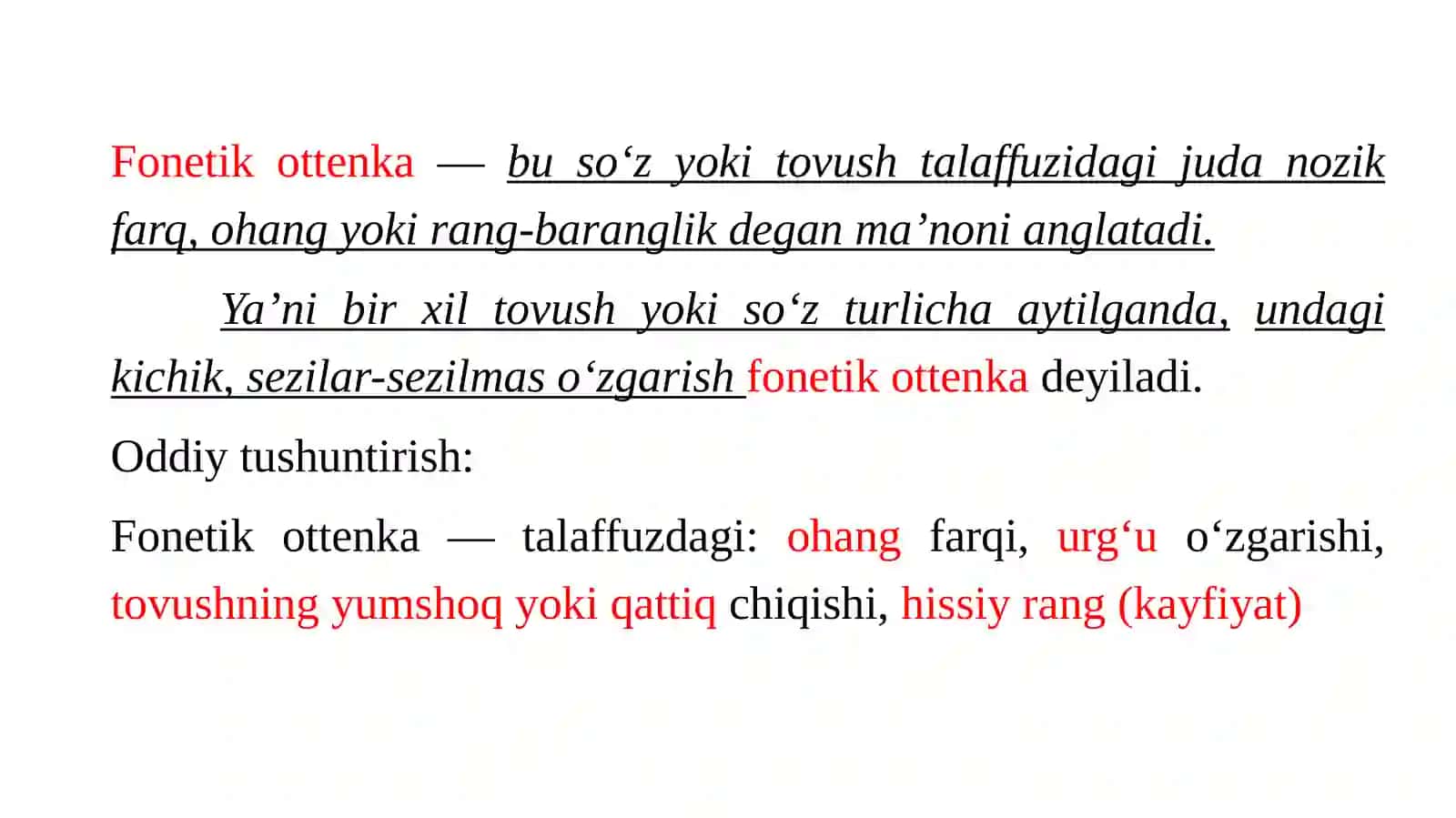 FONEMA OTTENKALARI VA ULARNING TURLARI 4