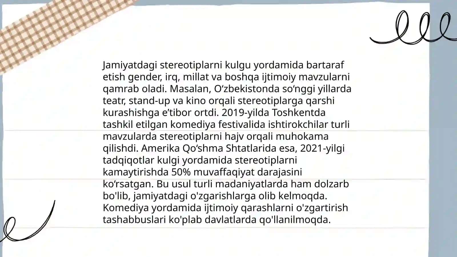 Satirik va yumoristik janrlar 4