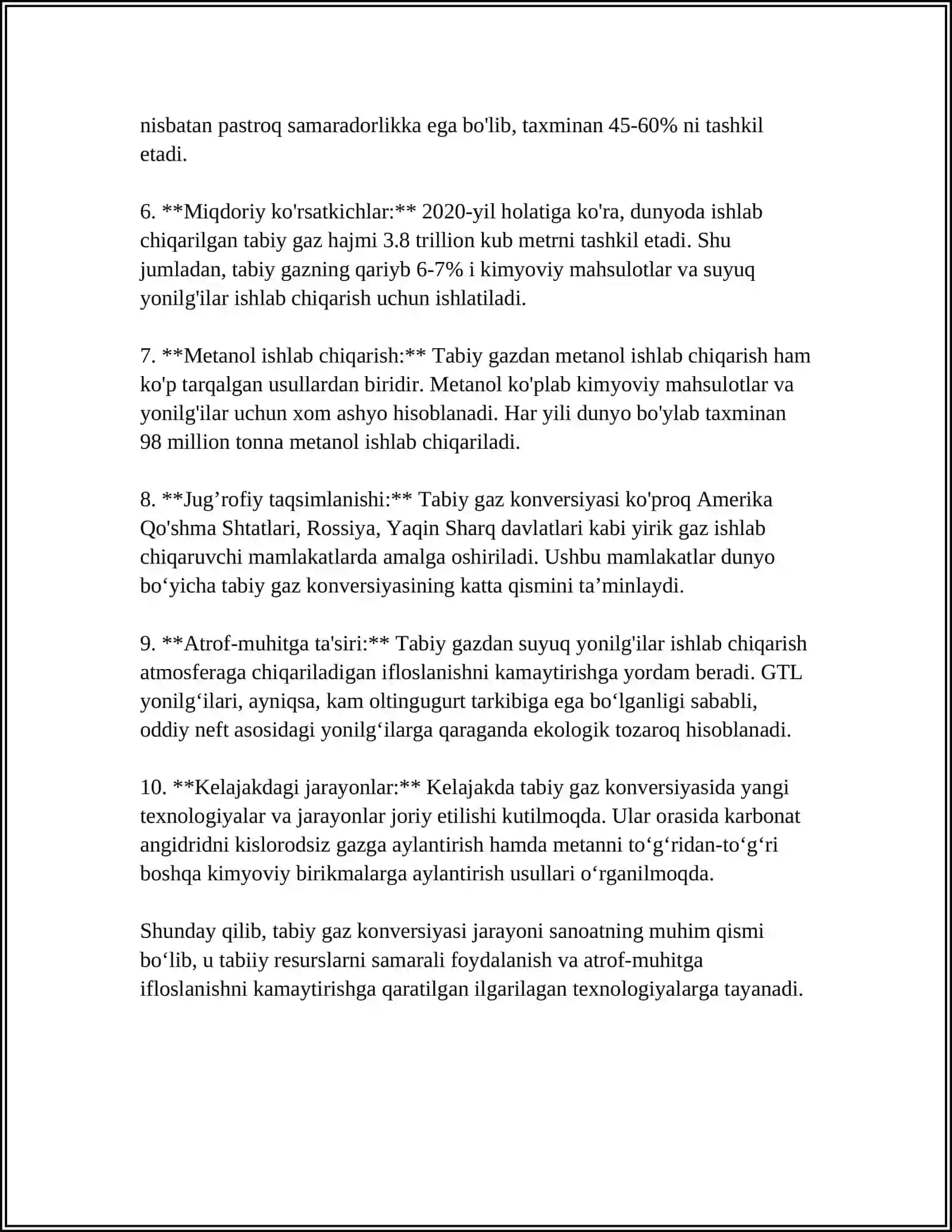 QARSHI MUHANDISLIK IQTISODIYOT INSTITUTI KIMYOVIY TEXNALOGIYA YOʻNALISHI KT 170 21 GURUH 4-KURS TALABASI MIRTEMIROVA GULCHIROY QARSHI MUHANDISLIK IQTISODIYOT INSTITUTI 4