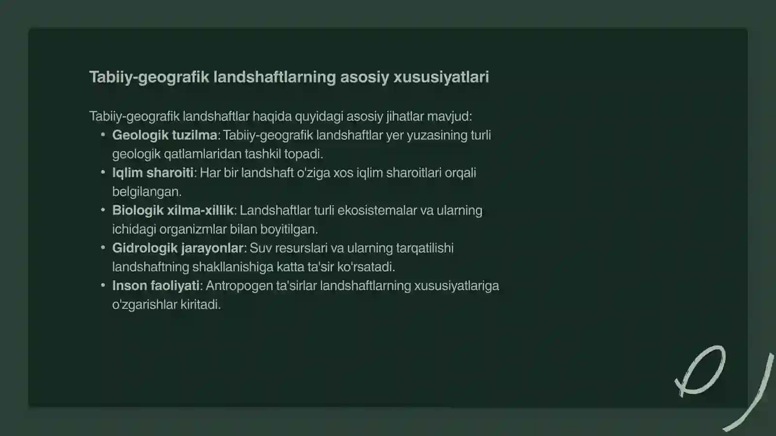Tabiiy-geografik Landshaftlarning Ekologik Tahlili 4