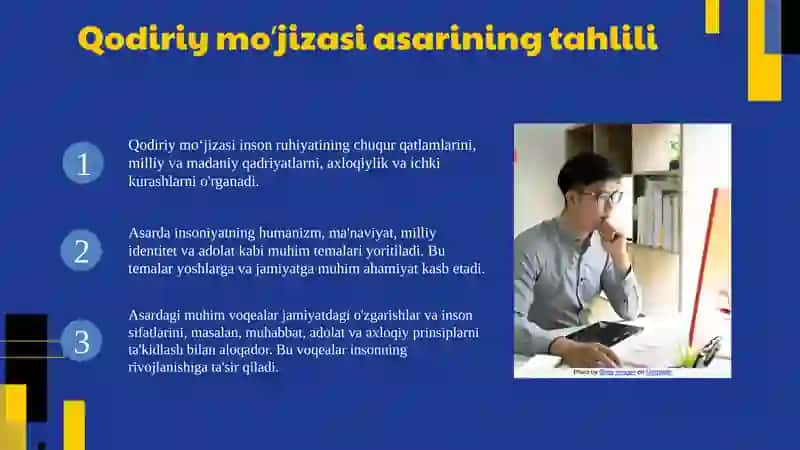 Umarali Normatovning "Ijod sehri" va " Qodiriy moʻjizasi" asarlari tahlili 4