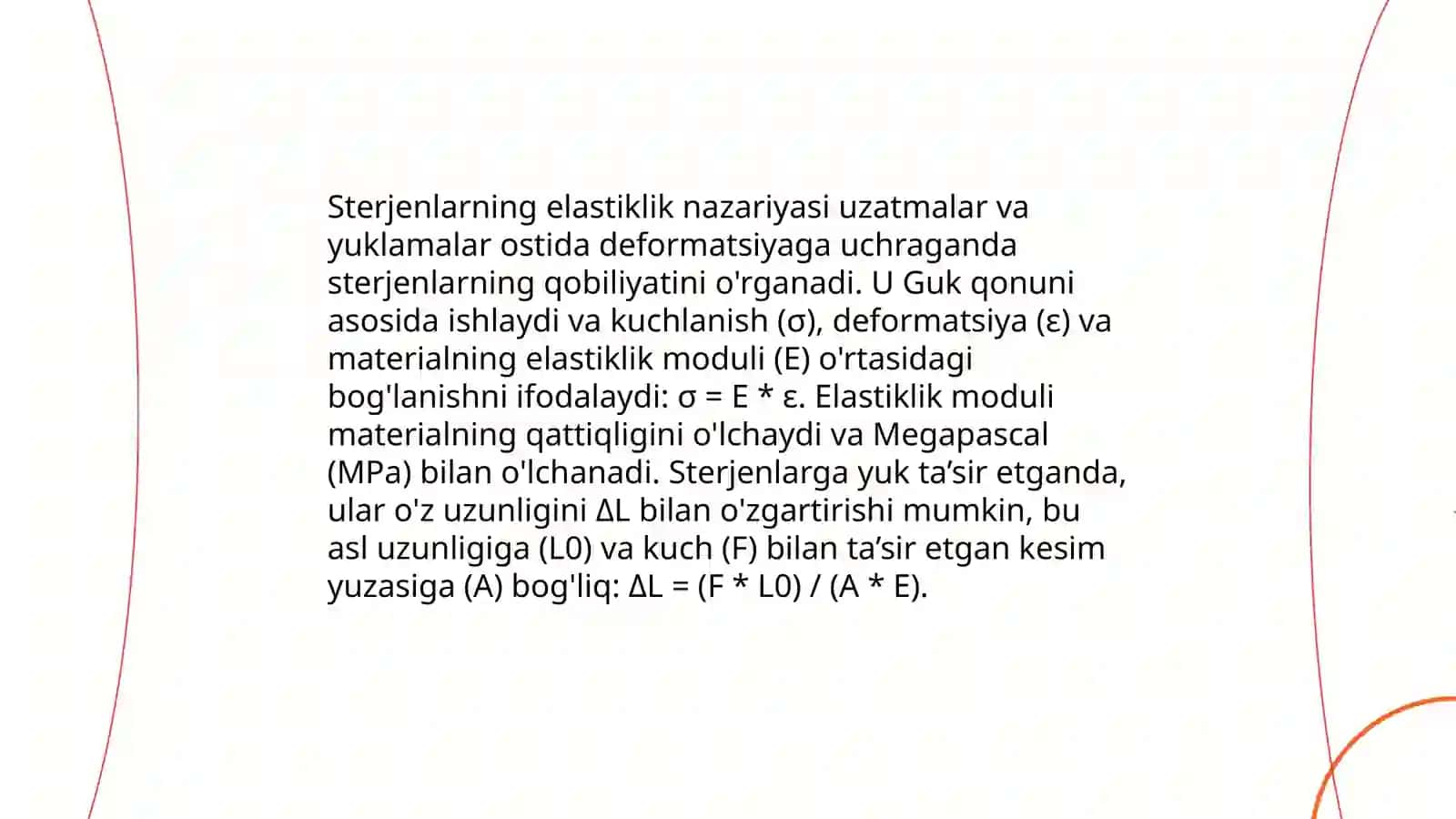Ko'ndalang kesimi o'zgaruvchi sterjenlar nazariyasi 4